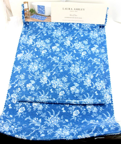 New laura ashley - floral, blue