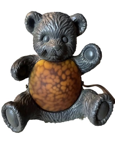 Teddy bear lamp - lamp, glass