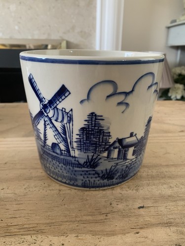 Vintage delft style blue - delft, &
