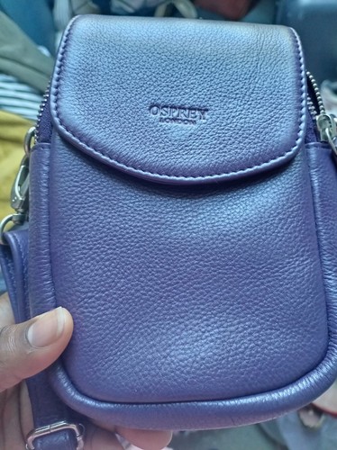 Osprey purple leather - purple, bag