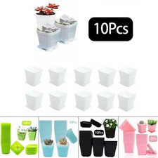 10 PCS Colorful Resin Plant