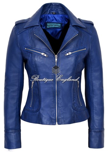 Ladies leather jacket - ladies,