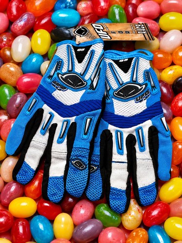 Ufo motocross gloves teal - motocross,
