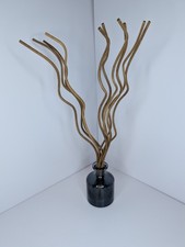 Navy reed diffuser with wooden sticks