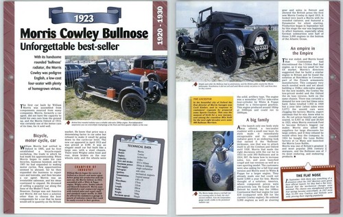 Morris cowley bullnose - morris,