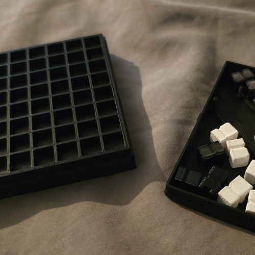 Pocket chess set - chess, 3d