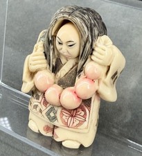 VINTAGE Japanese Netsuke Resin