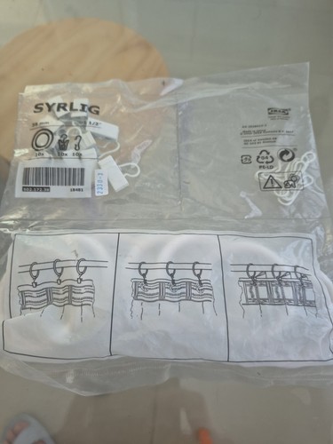 Ikea syrlig curtain - ring, with