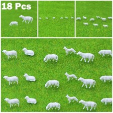 18Pcs Model Railway 1:87 HO