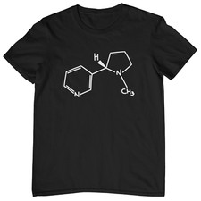 NICOTINE MOLECULE T-SHIRT -