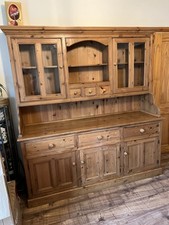 Solid Waxed Pine 6ft Welsh dresser 