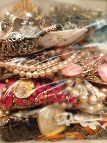 Grab bag jewelry lot 400g - bag,