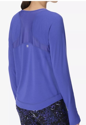 Sweaty betty blue long - betty, sleeve