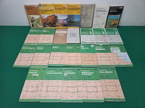 Ordnance survey maps - ordnance,