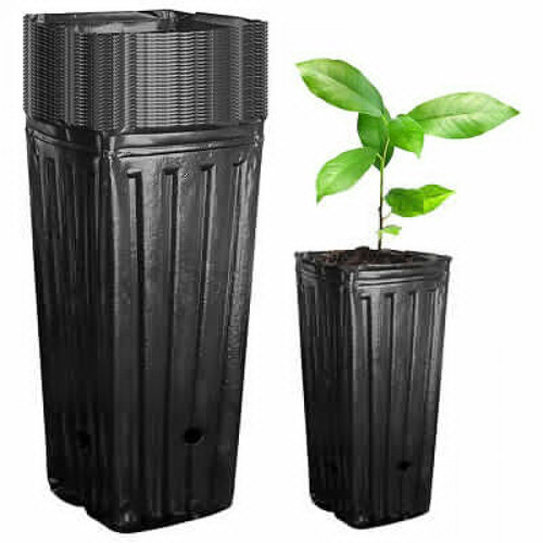 Pcs deep flower pots garden - 20,