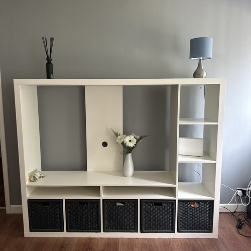 Ikea unit with space for - ikea, tv