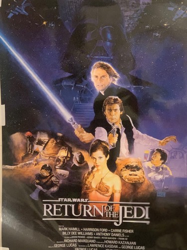 Film poster star wars return - star,