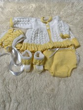 Hand-Knitted Baby Girl’s