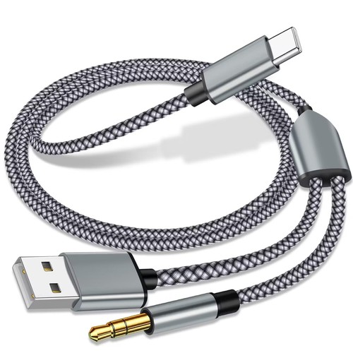 Usb 5mm aux - audio, cable