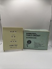 Subbuteo Table Cricket