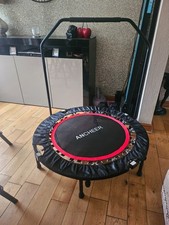 Ancheer Mini Folding Trampoline With Handle Fitness rebounder Exercise Gym 40"