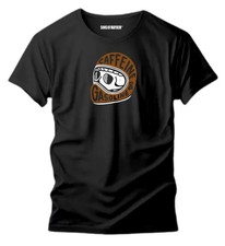 Caffeine & Gasoline T Shirt Bike Clothing Motorcycle Motorbike Biker Racer  Top