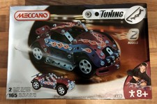Meccano Turbo Tuning Cars = Model Kit 4952 = Like VW Beetle = missing 2 parts