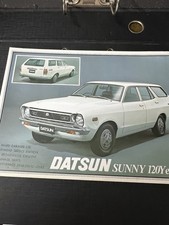 Datsun Sunny 120Y Estate Vintage Brochure