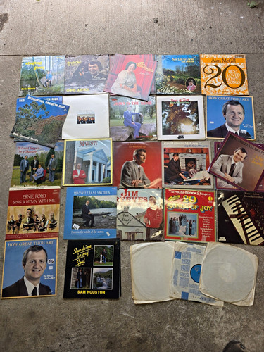 Gospel vinyl lot jim - lot, reeves