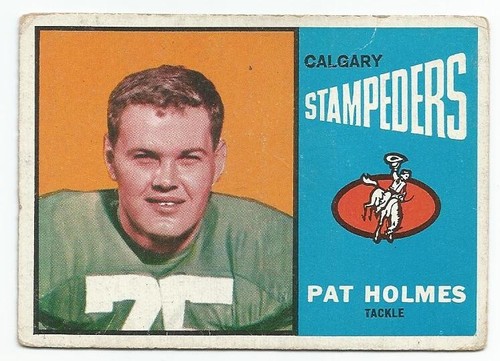 1964 topps cfl - cfl, holmes