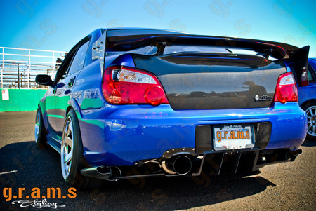 Rear diffuser fit - rear, to