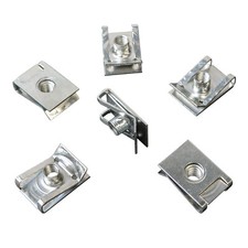12x Metal Retainer Brackets