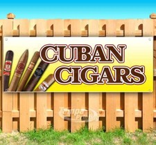 CUBAN CIGARS Advertising Vinyl