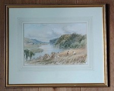 Antique Watercolour Painting
