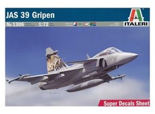 Italeri 1306 saab jas39 - italeri, 1/72