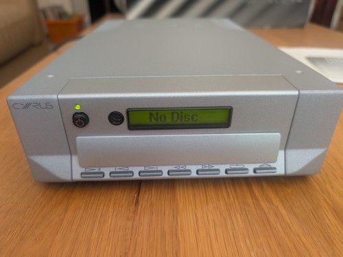 Cyrus cd8x player silver - cyrus, cd