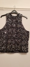 Zara Knit Women's Sparkly Top