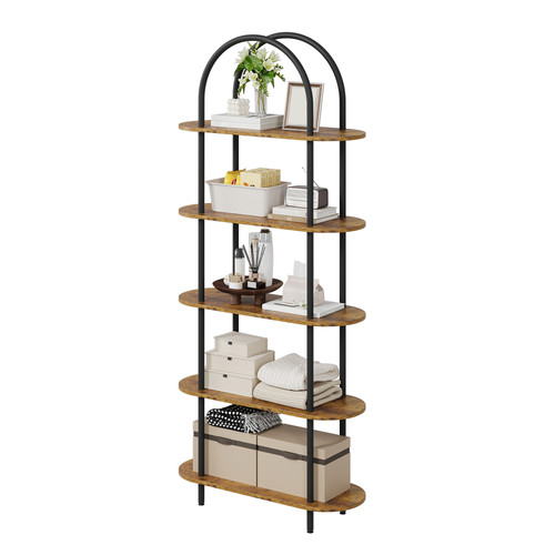 Modern tier tall bookcase - modern,