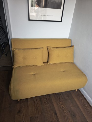 Seater clic clac sofa bed - sofa,