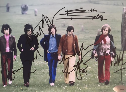 Rolling stones signed - rolling,