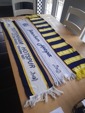 3 X VINTAGE TOTTENHAM HOTSPUR  FOOTBALL SCARFS