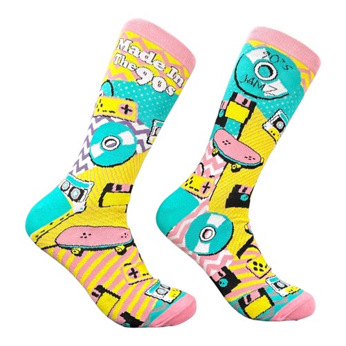 Vintage made the 90s socks - in,