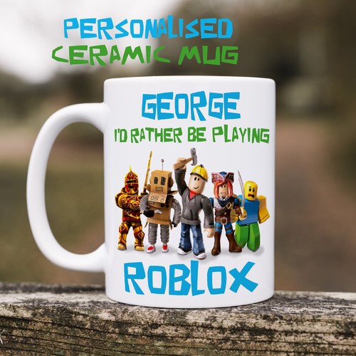 Roblox personalised ceramic - roblox,,
