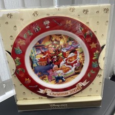 Disney Xmas Plate Winnie the