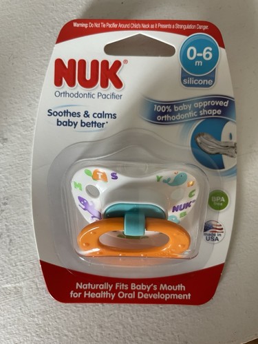 Nuk orthodontic pacifier - nuk,