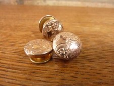 nice pair Antique gold and