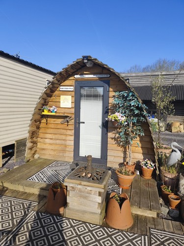Insulated garden office pod - insulated,