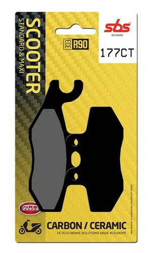 Sbs 177ct front brake pads - front,