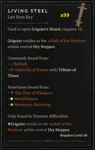 Diablo grigoire mats - 4,