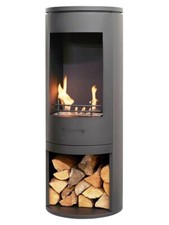OPEN FRONTED BIO ETHANOL STOVE